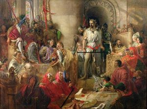 Freedom Fighter William Wallace of Scotland is Hanged, Disemboweled, Beheaded, and Quartered