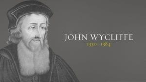 John Wycliffe, the First to Translate the Entire Bible into English, Dies