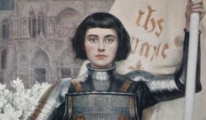 Joan of Arc Burnt at the Stake in Rouen's Market Square in France