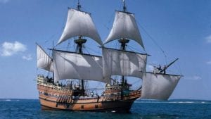 The Mayflower Pilgrims Land and Found Plymouth Led by William Bradford