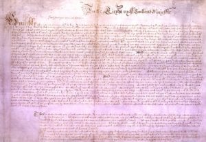 The 'Petition of Right' Approved by King Charles I in England