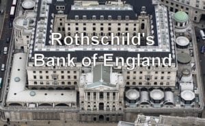 The Bank of England is Formed by Royal Charter - later to be Purchased for Pennies on the Dollar After a Rothschild Financial Coup