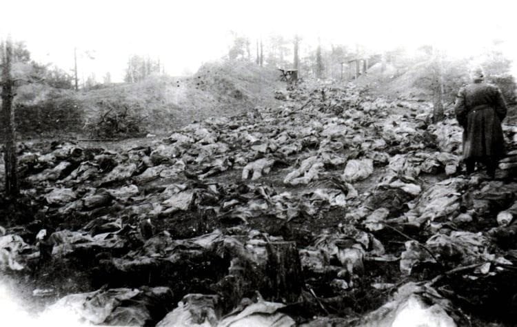 The First of the Katyn Massacres Occurs: a Series of Mass Executions of 22,000 Polish Nationals Carried out from April-May by USSR