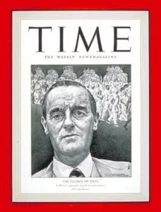 An article in “TIME” magazine chronicles the Federal Council of Churches Lending its Weight to Efforts to Establish a Global Authority