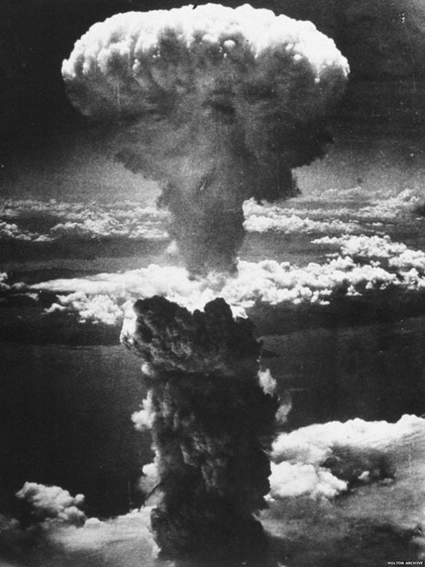 After the Japanese had Already Agreed to Surrender, the USA Drops an Atomic Bomb on Hiroshima and the Famously Christian City of Nagasaki Three Days Later.
