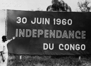 The Congo gained Independence from Belgium