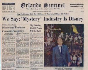The Walt Disney World Resort Opens in Orlando... Aided by the CIA in a Land Grab Coup