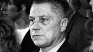 Teamster Leader Jimmy Hoffa Disappears