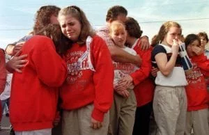 The Westside Middle School Shootings in Jonesboro, Arkansas by 2 kids on Ritalin Killing 5 & Wounding 10 More