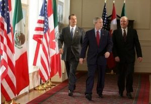 US, Canada, and Mexican Leaders Meet in Secret to Sign the Security & Prosperity Partnership