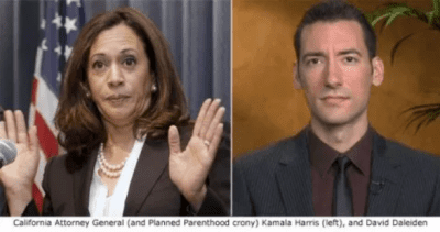 Ca, A.G. Kamala Harris Launches Raid on Pro-Life Activist David Daleiden’s Apartment and Stole Unreleased Video Footage Exposing Planned Parenthood