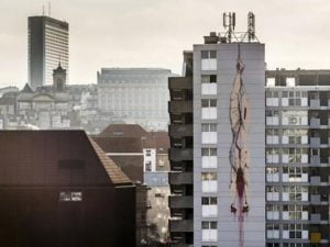 Several Massive Occult Murals Appear in Brussels over the Weekend