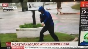 Weather Channel Gets in on Faking News During Hurricane Florence?