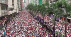 'Free Hong Kong' Movement Begins: Over 1 Million March In Protests Against China Extradition Bill