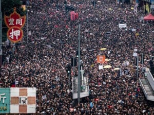 Hongkongers March Again (2 million strong)