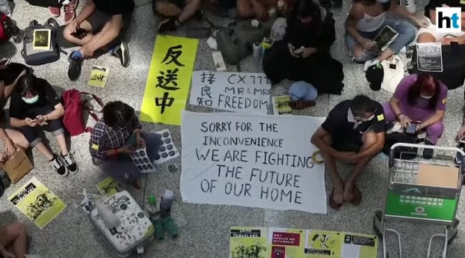 China Brings Mainland Military Forces into Hong Kong – Protesters Cry Freedom