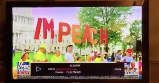 Weird: Fox News Pushes ‘IMPEACH’ Message With DVR Playback
