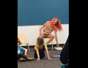 Drag Queen Flashes Crotch To Children During “Story Hour” Event