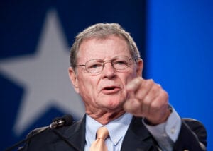 Senator Jim Inhofe (R-OK) wrote an op-ed in the Politico Supporting Trump's Withholding Aid to Ukraine