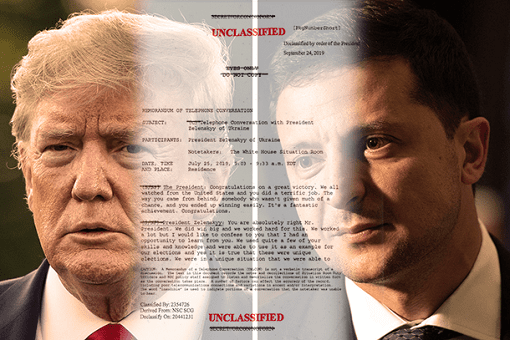 Trump White House Releases Transcript of President Trump’s First Call with Ukrainain President Zelensky