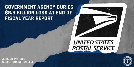 USPS Buries $8.8 Billion Loss at End of Fiscal Year Report