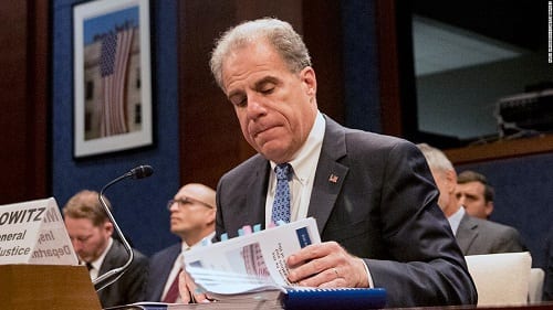 DOJ Inspector General Horowitz Releases FISA Report