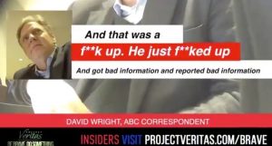 Project Veritas Released Undercover Video of ‘Socialist’ ABC reporter David Wright Admitting His bosses Spike Stories Important to Voters.
