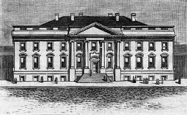 John Adams moves into the Newly Constructed White House