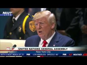 Trump calls on the nations of the world to end religious persecution at UN Summit