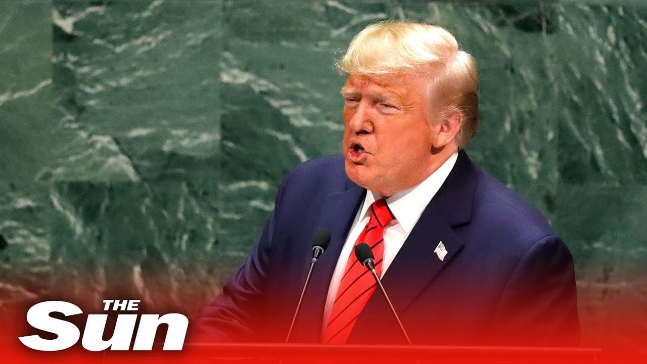 President Trump Speaks at UN