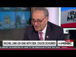 Chuck Schumer: "...you take on the intelligence community, they have six ways from Sunday at getting back at you."