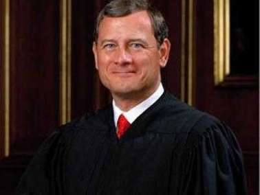 Justice Roberts found Bloodied from Apparent Fall