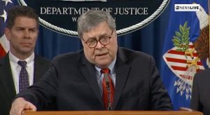 AG Barr on Lockdown Restrictions: Government May Not Impose Special Restrictions on Religious Activity