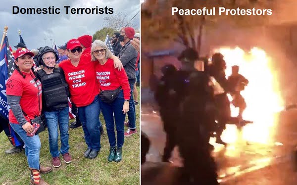 DHS Memo Names “Right Wing Extremists” as Biggest Terror Threat In Portland, Despite Four Months of Violent Leftist Riots