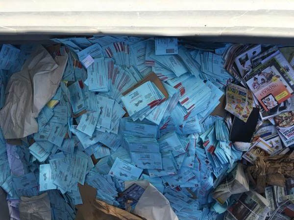 California Man Finds THOUSANDS of What Appear to be Unopened Ballots in Garbage Dumpster