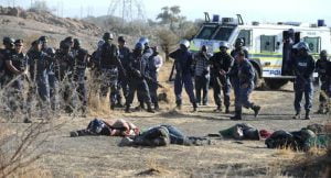 Marikana Massacre in South Africa