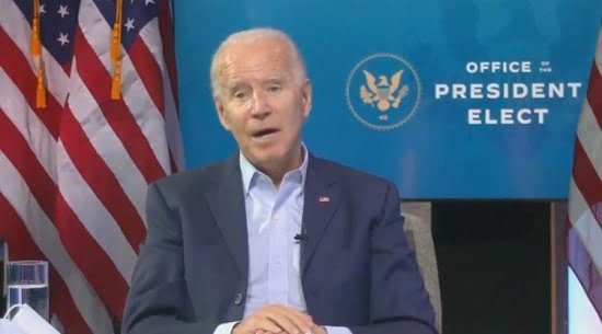 Joe Biden Says 250,000 Americans will Die From Covid in the Next Few Weeks, but “I Don’t Want to Scare Anybody”