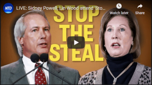Stop the Fraud Press Conference in Atlanta with Great Patriots Lin Wood and Sidney Powell