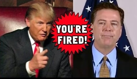 James Comey, the seventh Director of the FBI, was Fired by President Trump