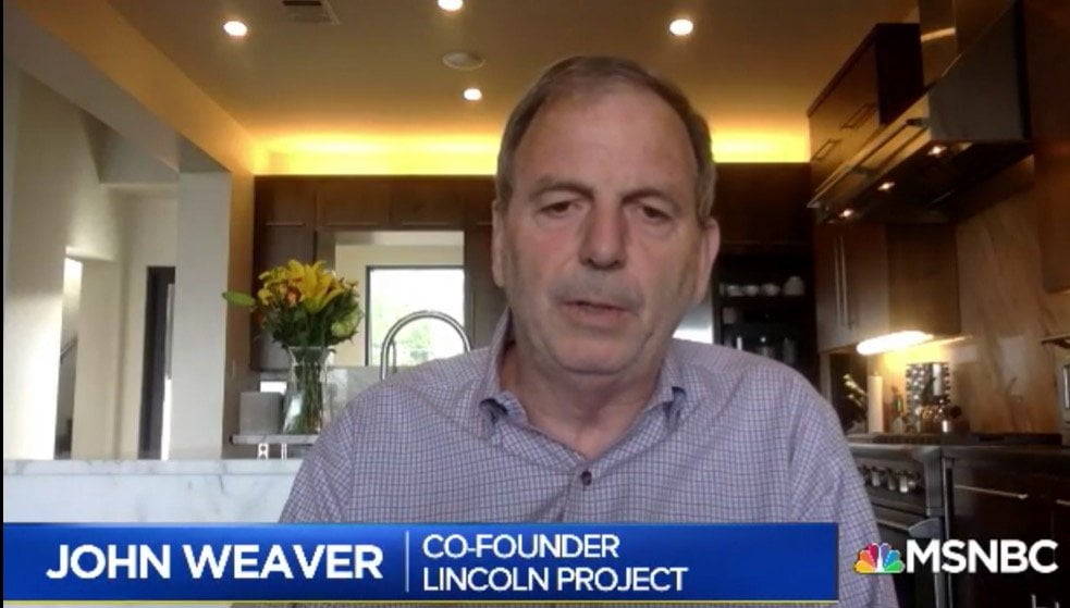 Never-Trump Lincoln Project Co-Founder John Weaver Busted For Grooming Underage Teen Boys