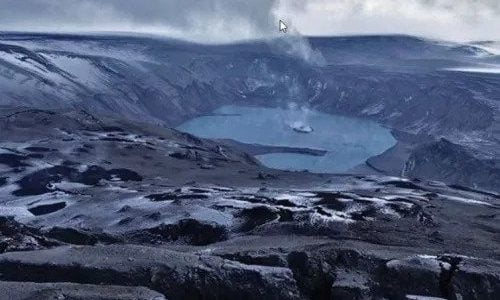 Icelandic Met Office Report: Volcano Melted Iceland’s ‘Funeral Glacier’ Not Climate Change