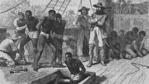 Amistad Rebellion: Sengbe Pieh and 56 fellow Africans Mutiny Aboard the Ship La Armistad enroute to Cuba