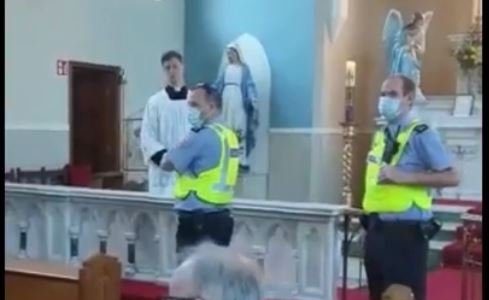 Irish Police Break Into Man’s Home and Remove His Children at 3 AM After He Films Police Shutting Down a Catholic Mass