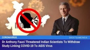 Whistleblower: Dr Fauci threatened to Tarnish Reputations and Destroy Careers of Scientists Questioning His Narrative