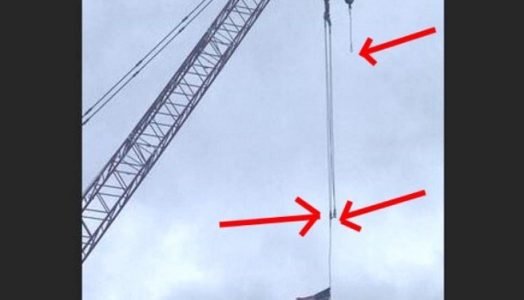 Hate Hoax: ‘Noose’ Reported on College Campus Turns Out to Be US Flag on Construction Crane