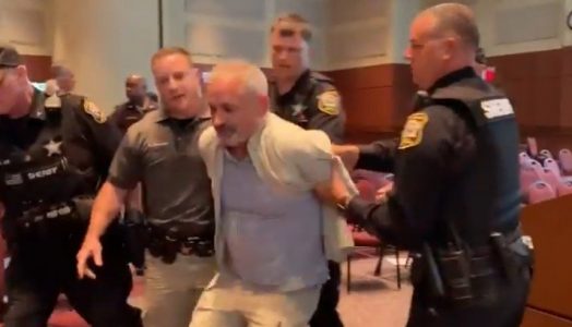 Parents Protesting CRT at Loudoun County, VA School Board Meeting Arrested by Commie Sheriff