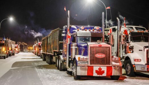 Freedom Convoy 2022 Begins in Canada