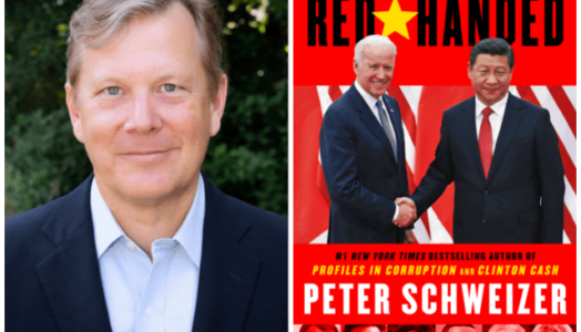 Peter Schweizer’s ‘Red-Handed’ Hits #1 on New York Times Bestseller List