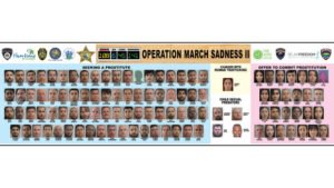 Operation March Sadness:  Disney Employees and Former Judge among 108 Arrested in Human Trafficking Sting