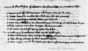 Thomas Jefferson's Canons of Conduct